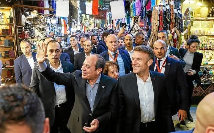 FB_IMG_1744042638175 زيارة ماكرون إلى القاهرة: رسائل استراتيجية وشراكة راسخة