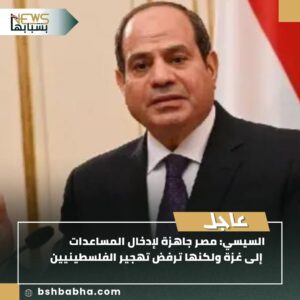 IMG-20250805-WA0093-300x300 السيسي: مصر جاهزة لإدخال المساعدات إلى غزة ولكنها ترفض تهجير الفلسطينيين