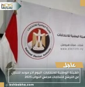 IMG_٢٠٢٥١٠٢٥_٢١٢٤٣٠-291x300 الهيئة الوطنية للانتخابات: اليوم آخر موعد للتنازل عن الترشح لانتخابات مجلس النواب 2025