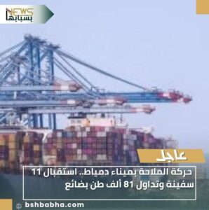 IMG-20260103-WA0071-298x300 حركة الملاحة بميناء دمياط.. استقبال 11 سفينة وتداول 81 ألف طن بضائع